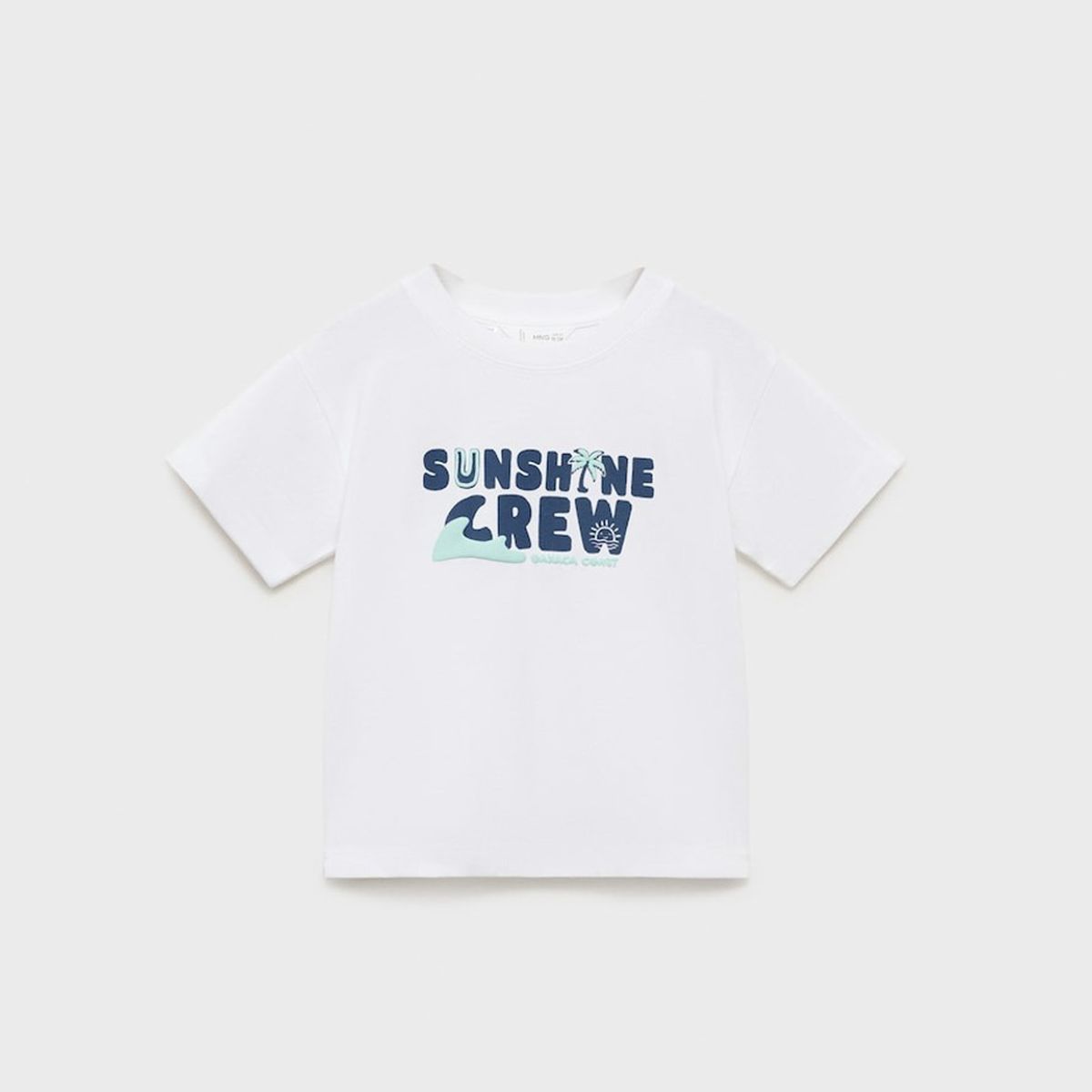 MANGO KIDS - Polera Algodón Estampada Bebé Niño Mango Kids