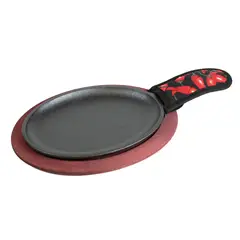 LODGE - Set Fajita Plancha 24 x 36 cm Fierro Fundido Cast Iron