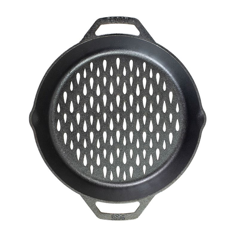 LODGE - Canasta Parrilla Doble Asa 30 cm Fierro Fundido Lodge Cast Iron
