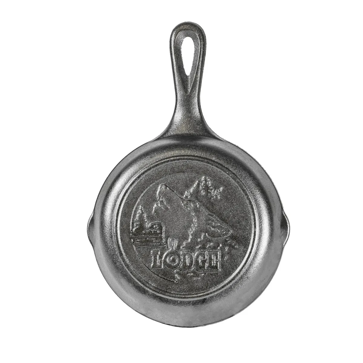 LODGE - Sartén 17 Cm Lobo Wildlife Series Fierro Fundido Cast Iron Lodge