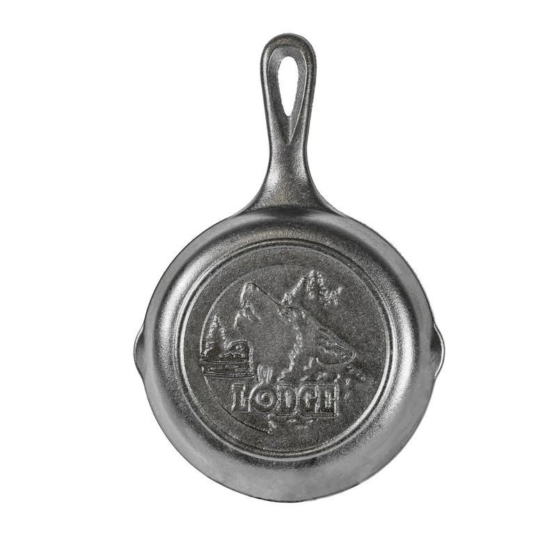 LODGE - Sartén 17 cm Lobo Wildlife Series Fierro Fundido Lodge Cast Iron