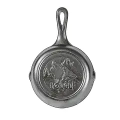 LODGE - Sartén 17 cm Lobo Wildlife Series Fierro Fundido Cast Iron