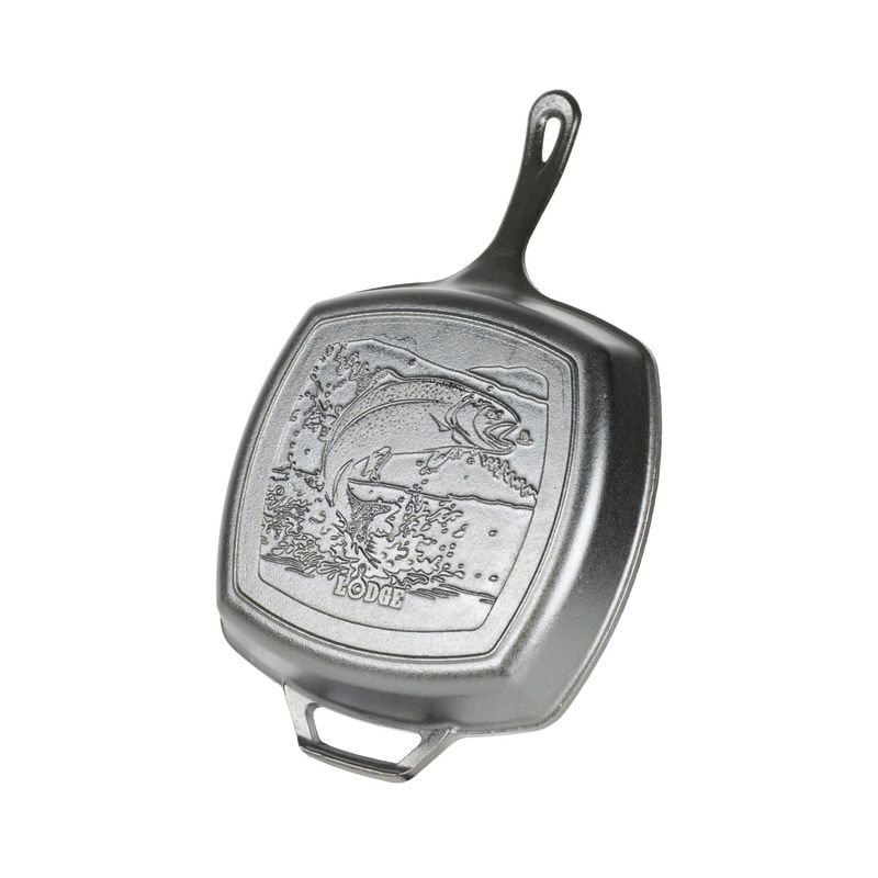 LODGE - Sartén 27 cm Pez Wildlife Series Fierro Fundido Lodge Cast Iron