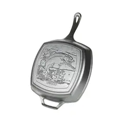 LODGE - Sartén 27 cm Pez Wildlife Series Fierro Fundido Cast Iron