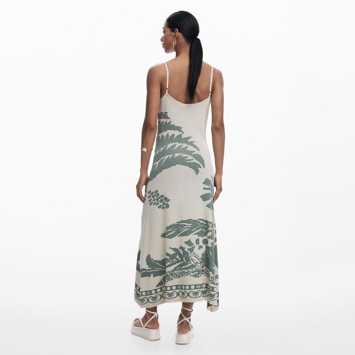 DESIGUAL - Vestido Midi Mujer Desigual