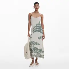 DESIGUAL - Vestido Midi Mujer