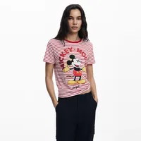 Polera Manga Corta Algodón Mujer