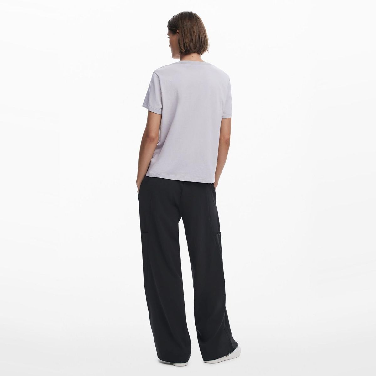 DESIGUAL - Polera Manga Corta Algodón Mujer Desigual