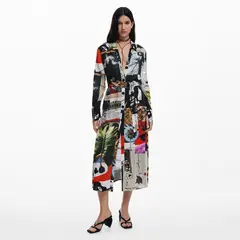 DESIGUAL - Vestido Midi Mujer