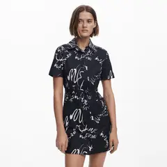 DESIGUAL - Vestido Mini Algodón Mujer