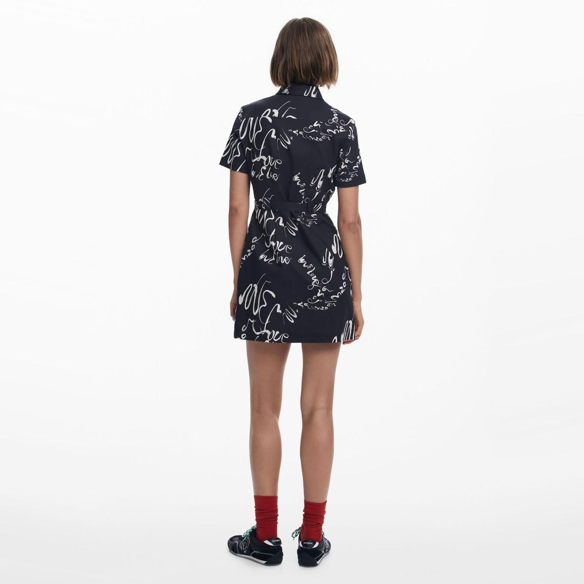 DESIGUAL - Vestido Mini Algodón Mujer Desigual