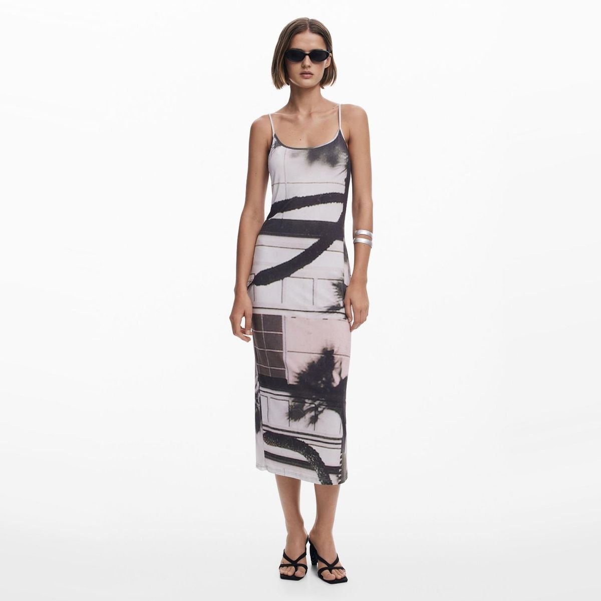 DESIGUAL - Vestido Midi Mujer Desigual