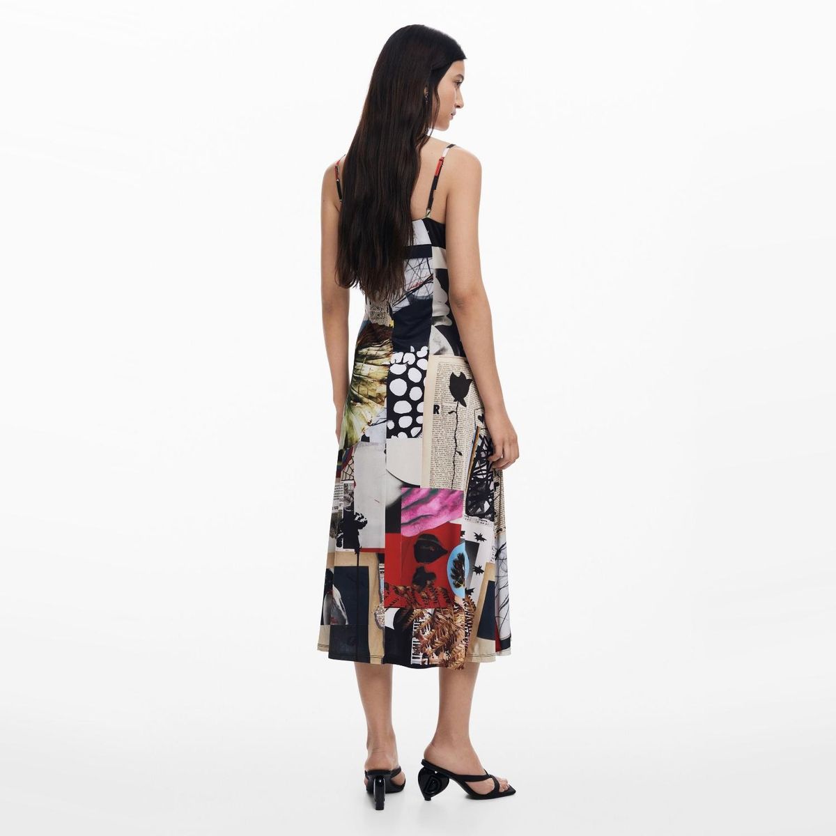 DESIGUAL - Vestido Midi Mujer Desigual
