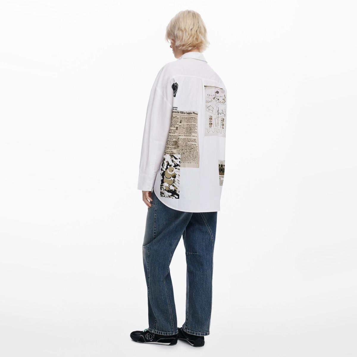 DESIGUAL - Camisa Algodón Mujer Desigual