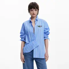 DESIGUAL - Camisa Algodón Mujer
