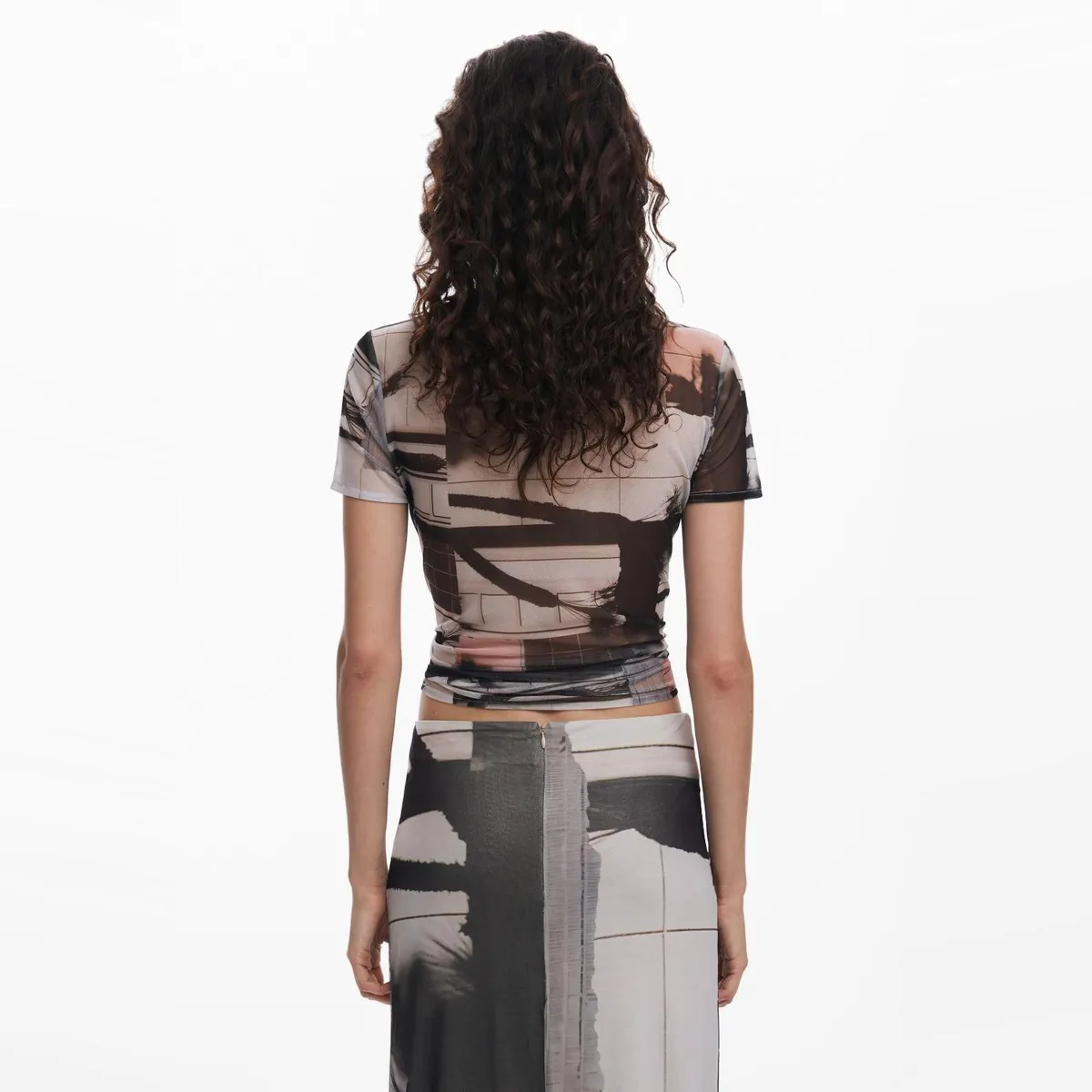 DESIGUAL - Polera Manga Corta Mujer Desigual