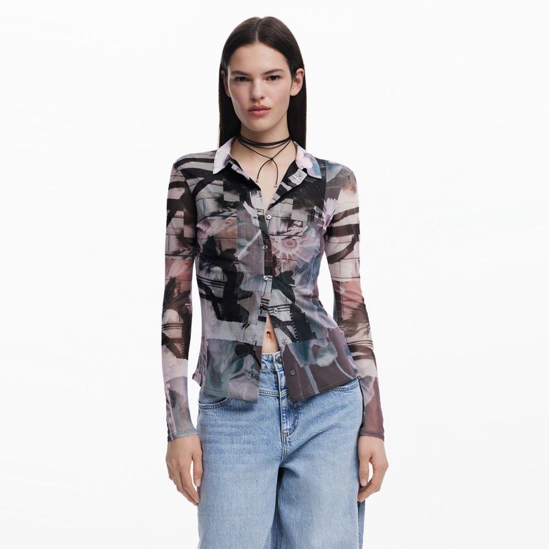 DESIGUAL - Camisa Mujer Desigual