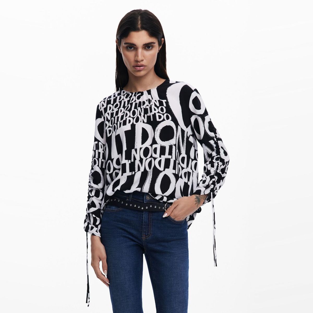 DESIGUAL - Blusa Mujer Desigual
