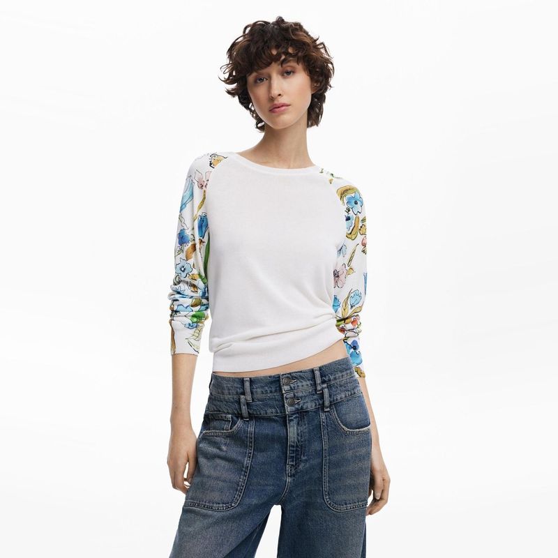 DESIGUAL - Sweaters Manga Larga Mujer Desigual