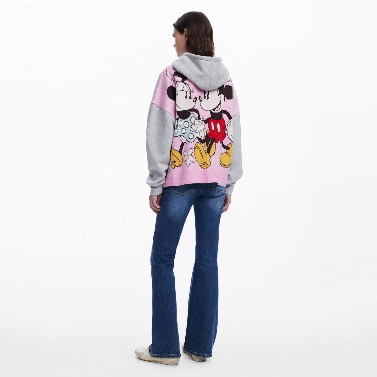 DESIGUAL - Polerón Manga Larga Algodón Mujer Desigual