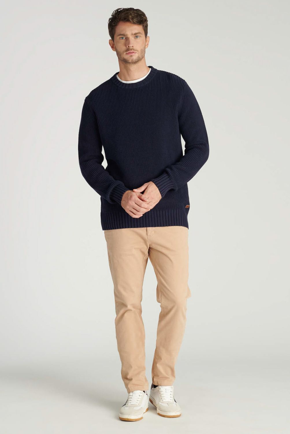 NEW MAN - Sweater Cuello Redondo Algodón Hombre New Man