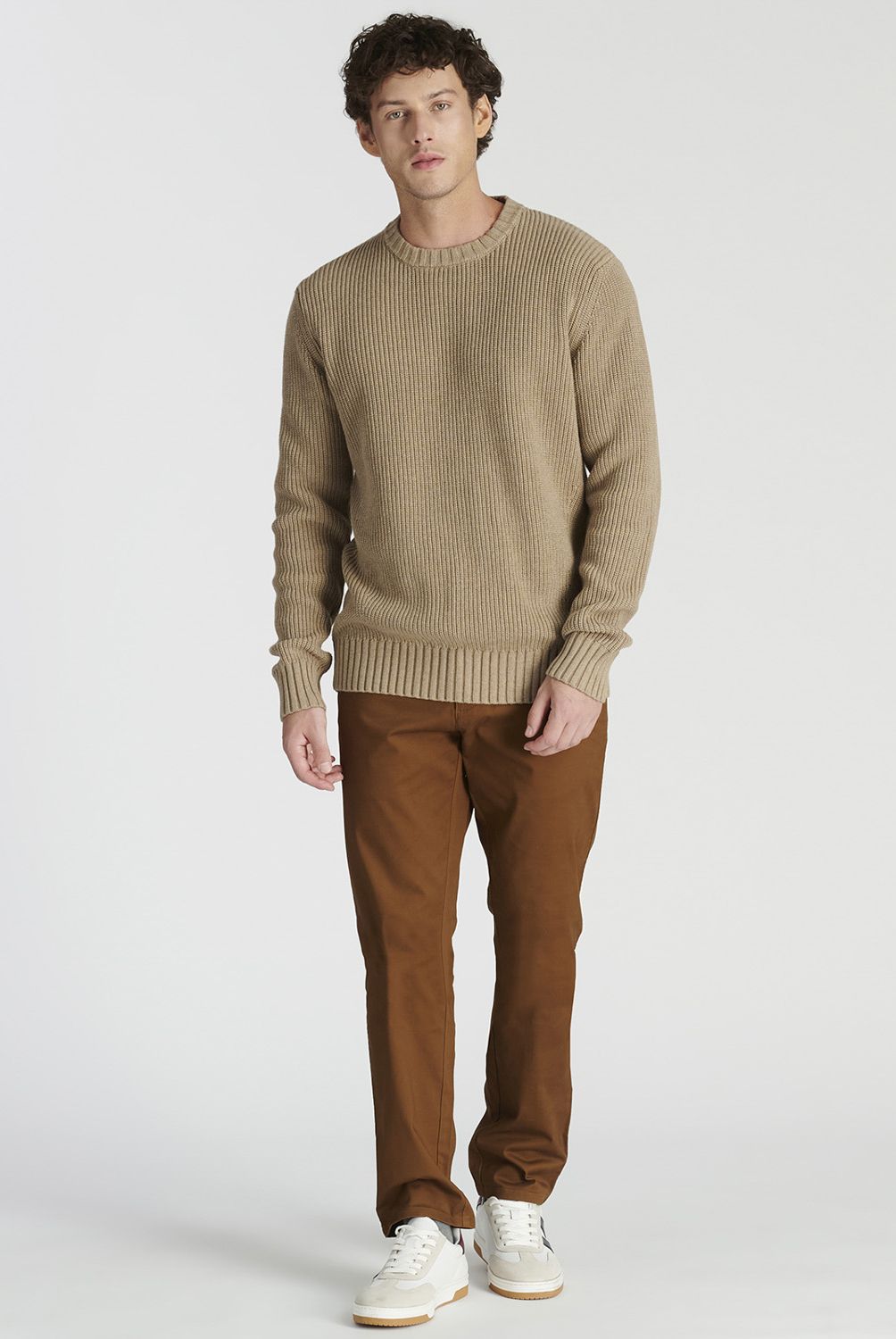 NEW MAN - Sweater Cuello Redondo Algodón Hombre New Man