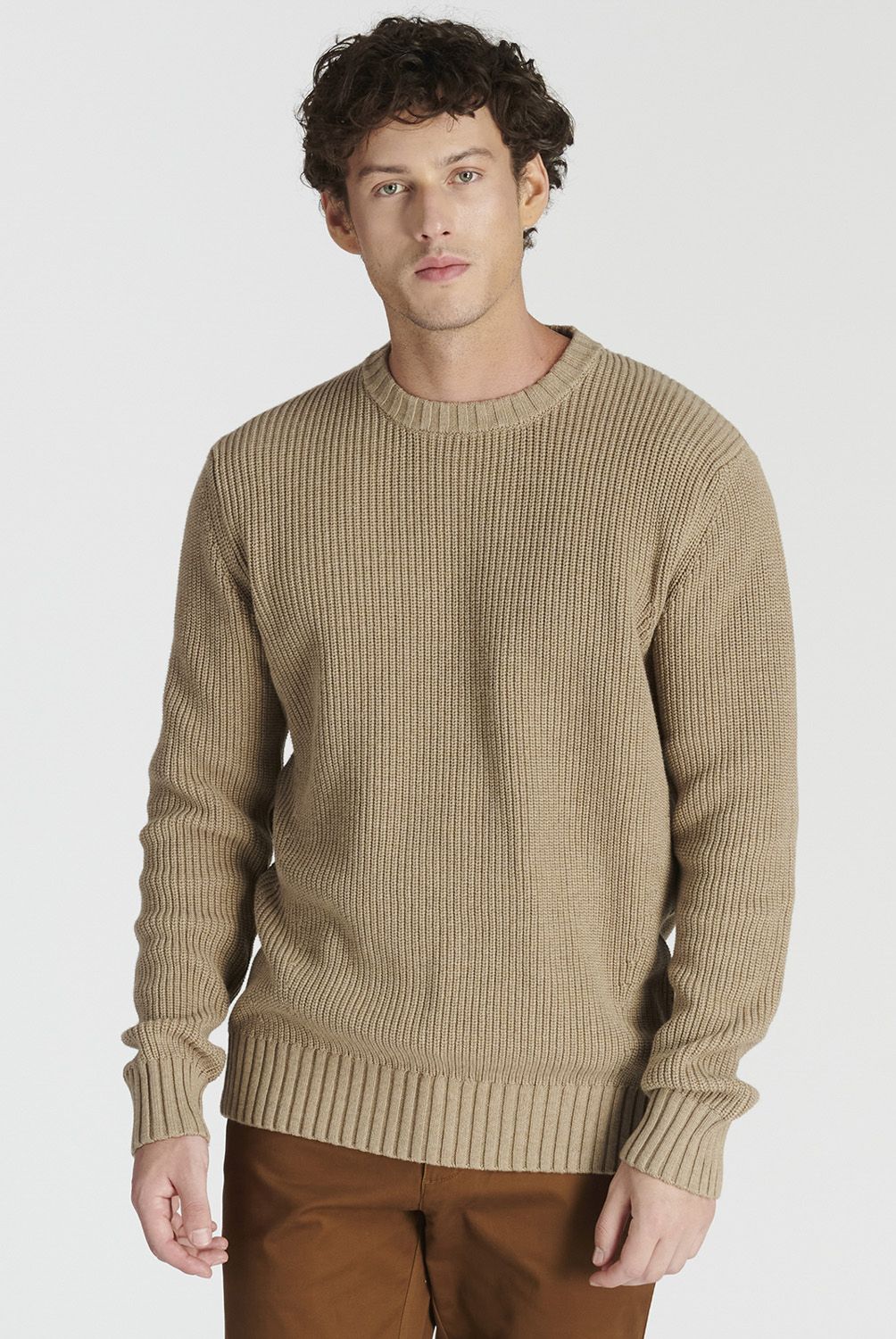 NEW MAN - Sweater Cuello Redondo Algodón Hombre New Man