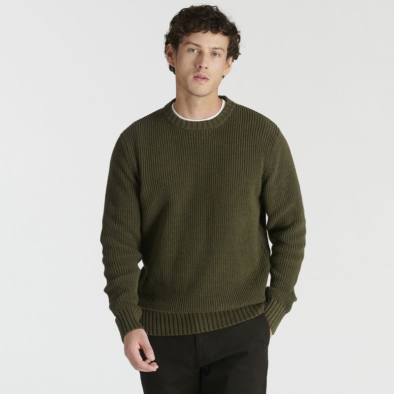 NEW MAN - Sweater Cuello Redondo Algodón Hombre New Man