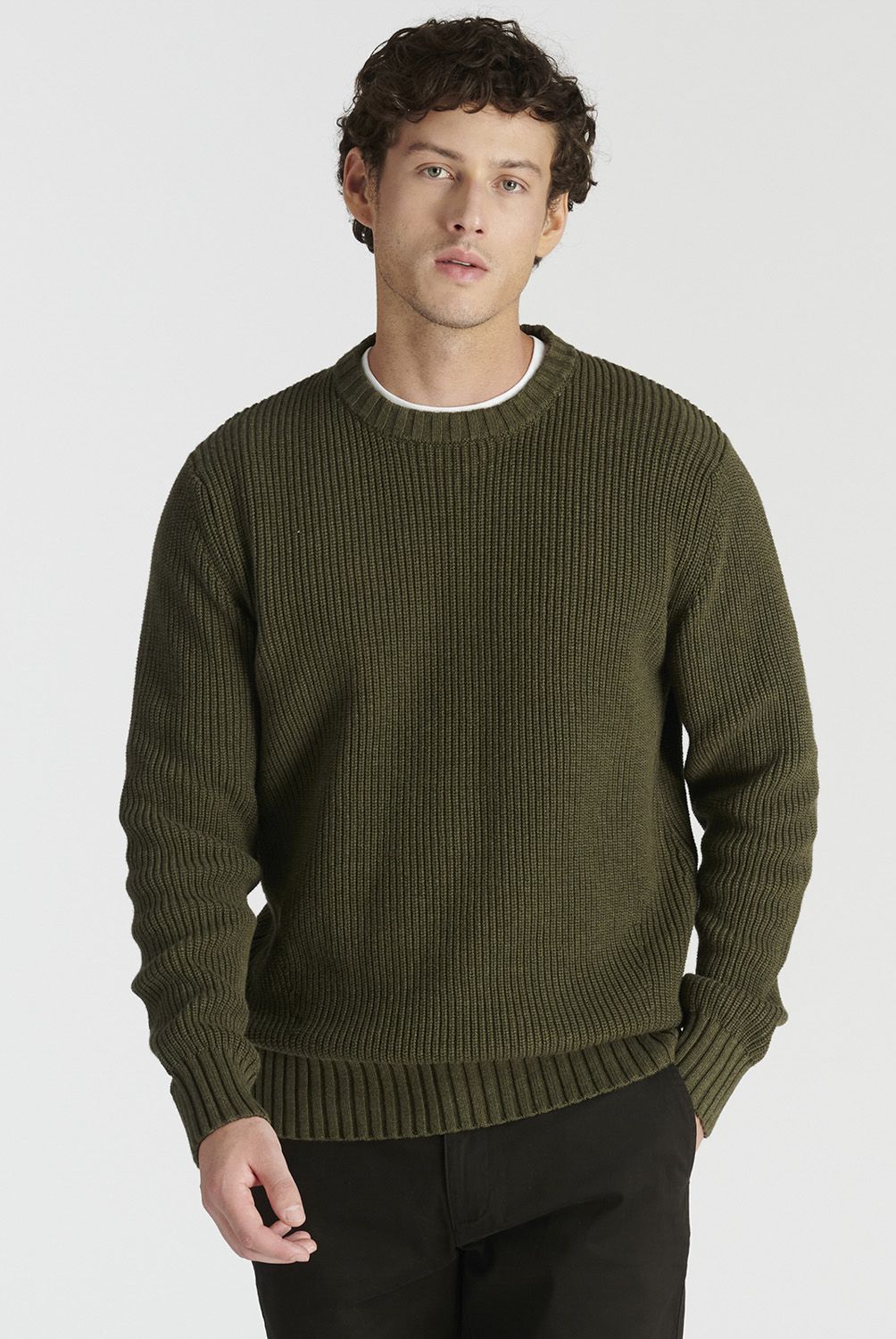 NEW MAN - Sweater Cuello Redondo Algodón Hombre New Man