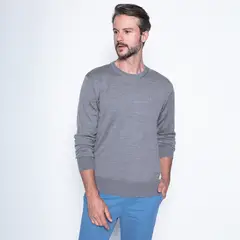 NEW MAN - Sweater Cuello Redondo Algodón Hombre