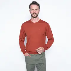 NEW MAN - Sweater Cuello Redondo Algodón Hombre