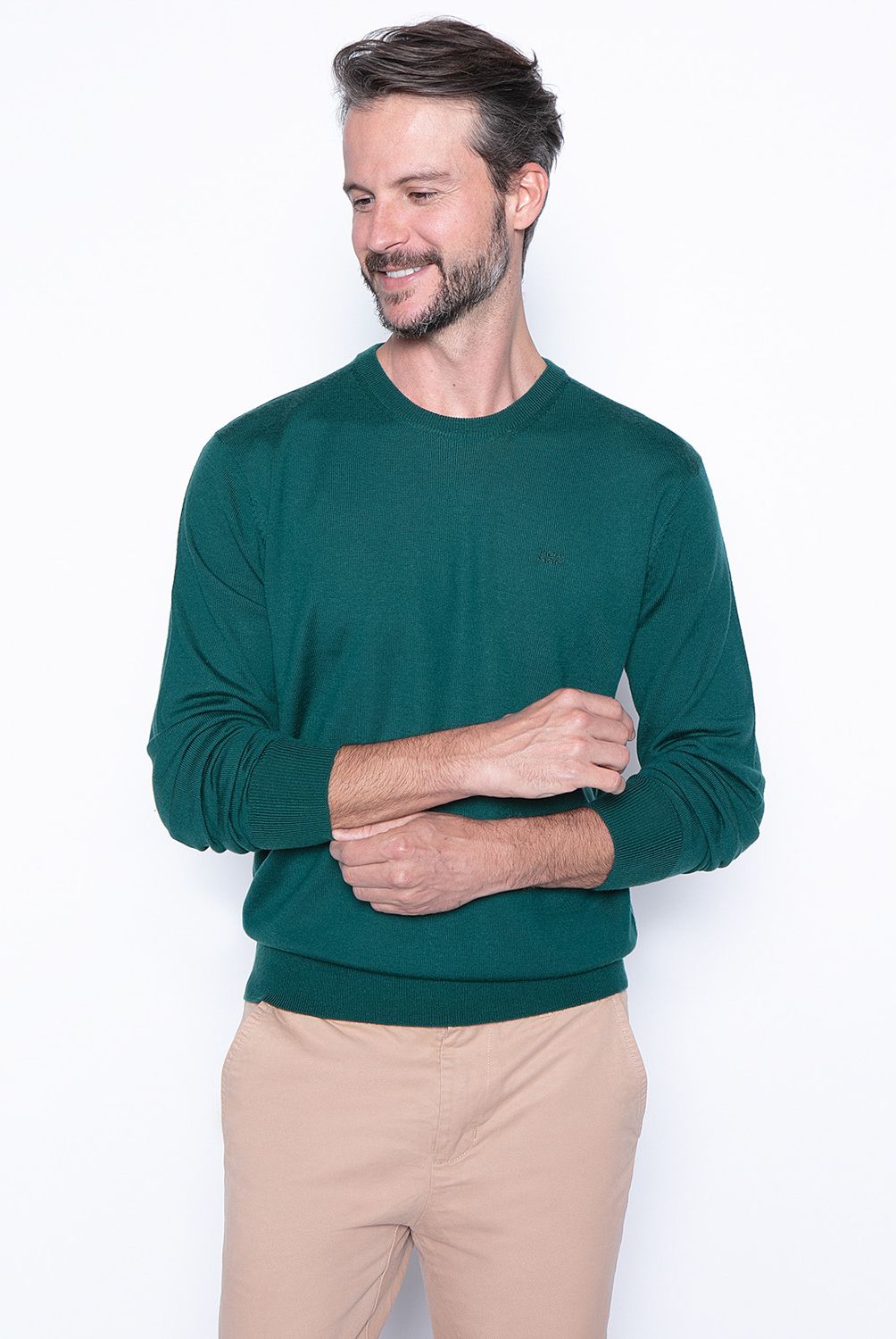 NEW MAN - Sweater Cuello Redondo Algodón Hombre New Man