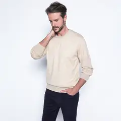 NEW MAN - Sweater Cuello Redondo Algodón Hombre