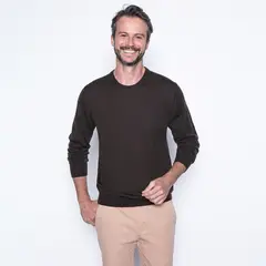 NEW MAN - Sweater Cuello Redondo Algodón Hombre