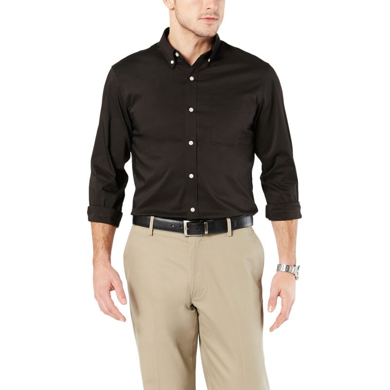 DOCKERS - Camisa Manga Larga Algodón Hombre Dockers