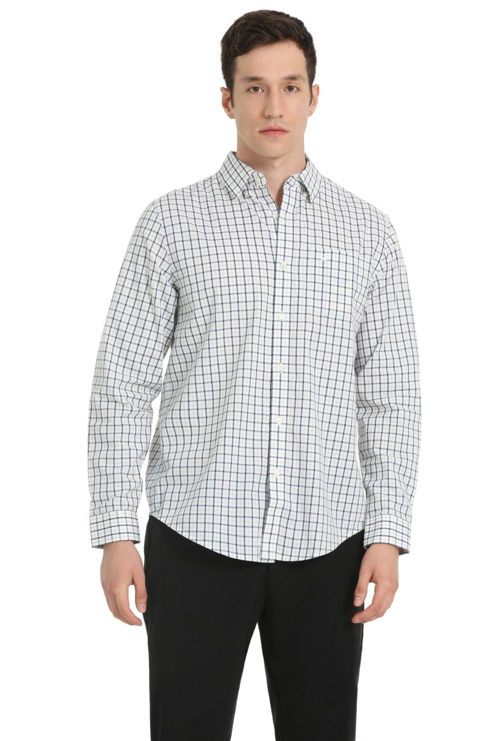 DOCKERS - Camisa Manga Larga Algodón Hombre Dockers
