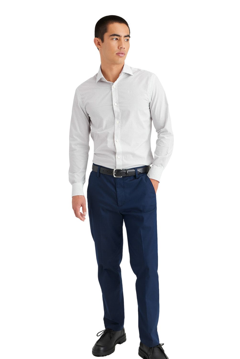 DOCKERS - Camisa Manga Larga Algodón Hombre Dockers