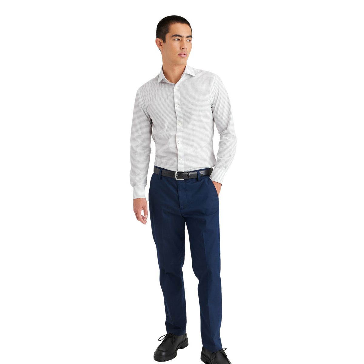 DOCKERS - Camisa Manga Larga Algodón Hombre Dockers