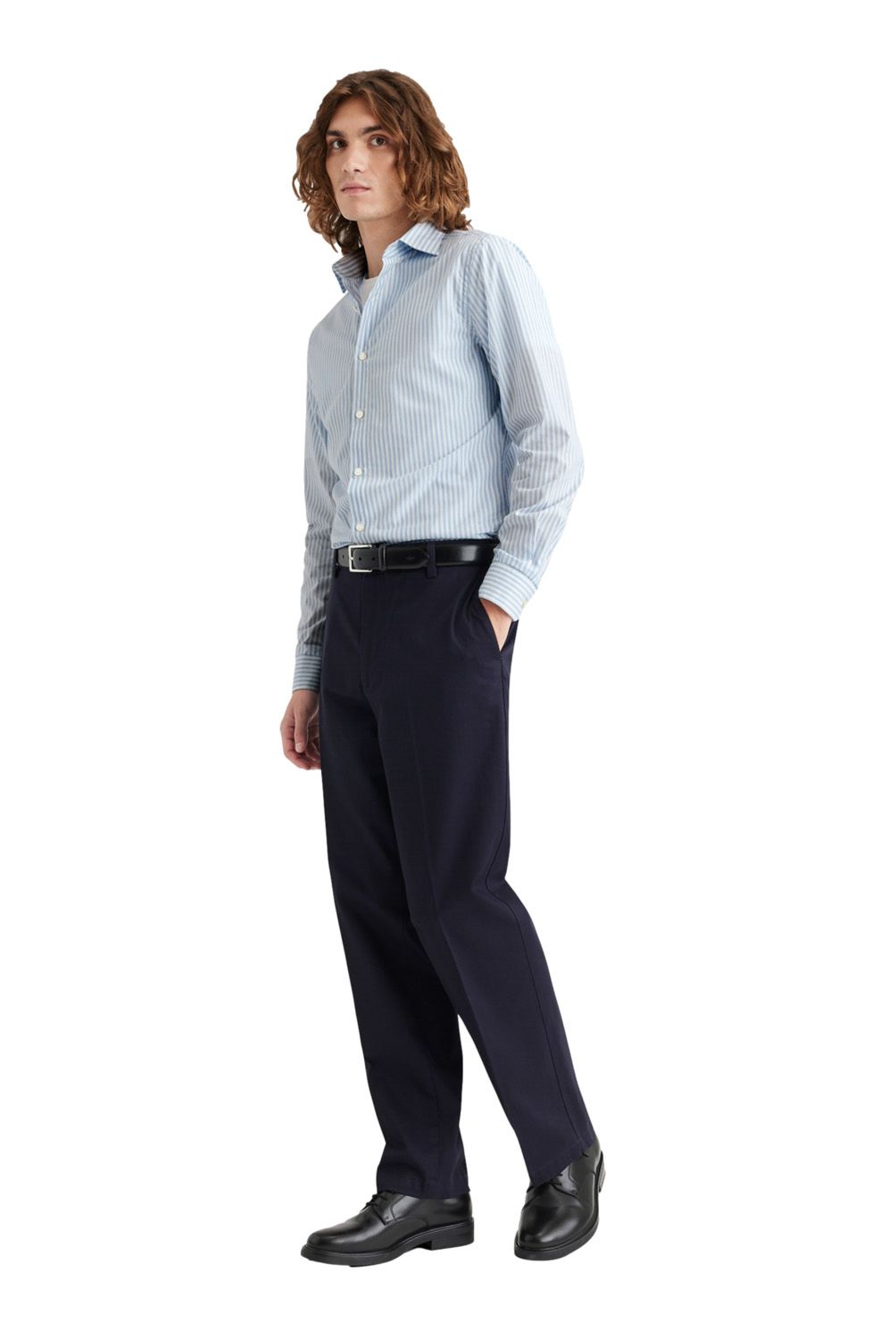 DOCKERS - Camisa Manga Larga Algodón Hombre Dockers