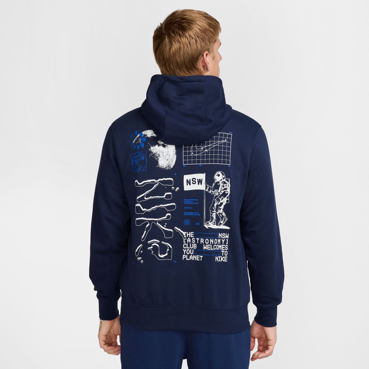 NIKE - Polerón Hoodie Deportivo Hombre Nike