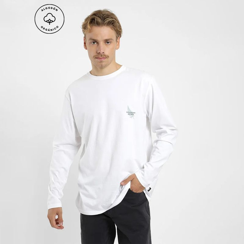 FROENS - Polera Manga Larga Hoja Hombre Froens