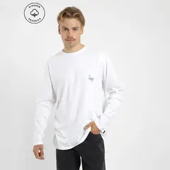 FROENS - Polera Manga Larga Hoja Hombre