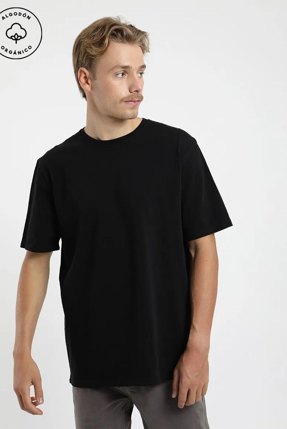 FROENS - Polera Manga Corta Heavy Weight Plain Algodón Orgánico Hombre Froens