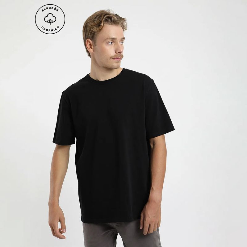 FROENS - Polera Manga Corta Heavy Weight Plain Algodón Orgánico Hombre Froens