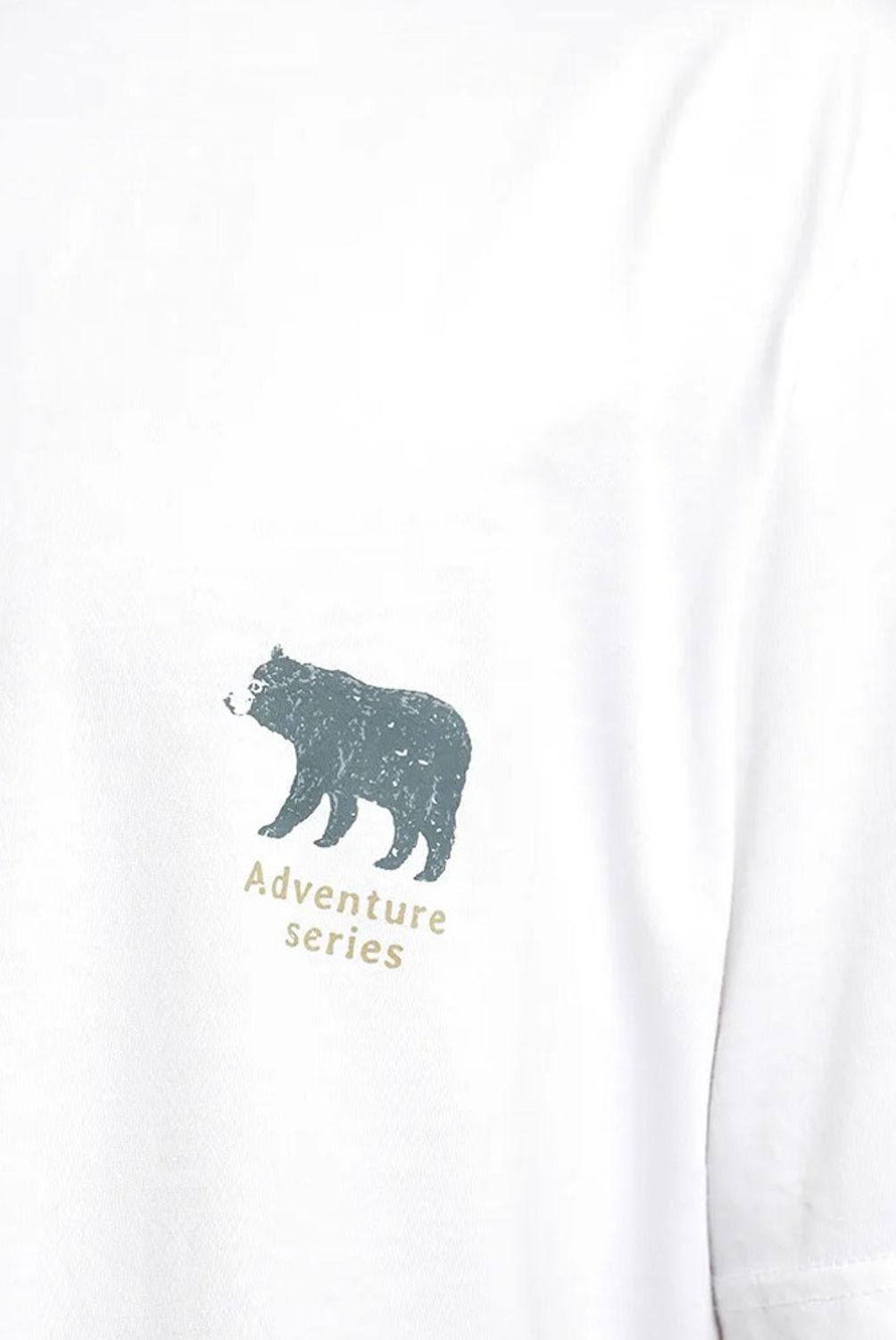 FROENS - Polera Manga Corta Oso Algodón Orgánico Hombre Froens