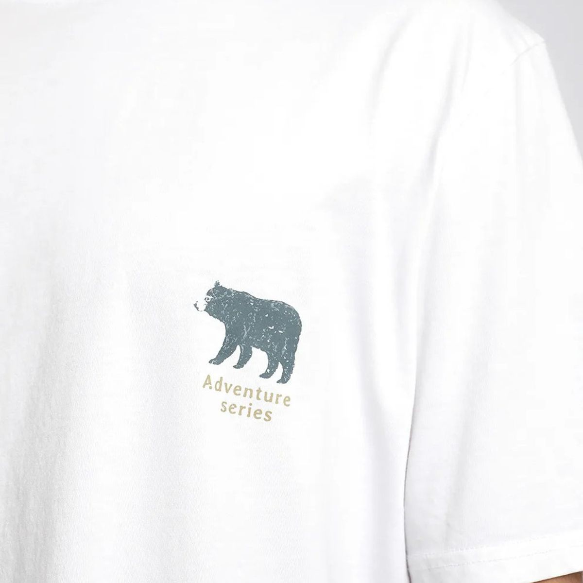 FROENS - Polera Manga Corta Oso Algodón Orgánico Hombre Froens