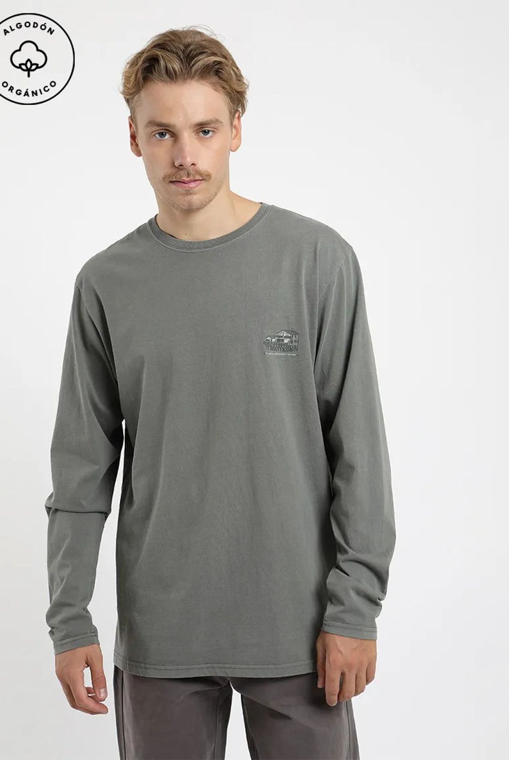 FROENS - Polera Manga Larga Palafito Hombre Froens