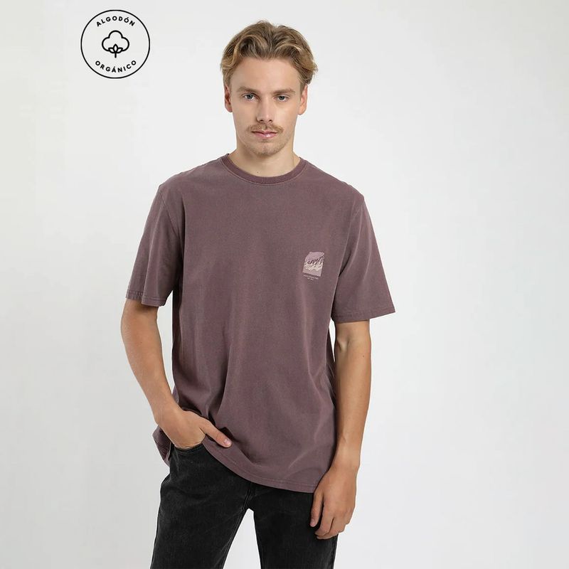 FROENS - Polera Manga Corta Pesca Algodón Orgánico Hombre Froens