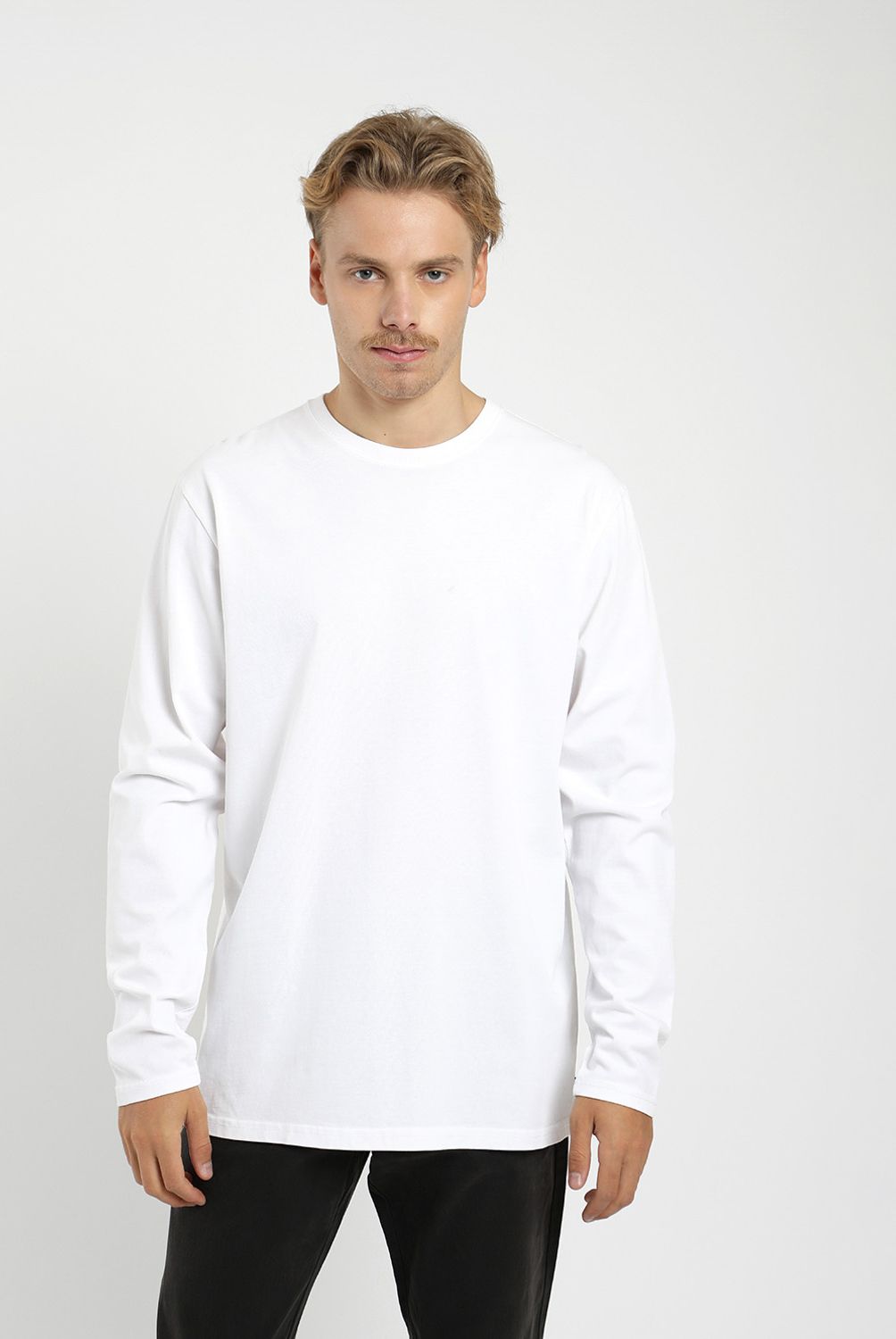 FROENS - Polera Manga Larga Heavy Weight Plain Hombre Froens