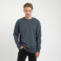 Polera Manga Larga Heavy Weight Plain Hombre